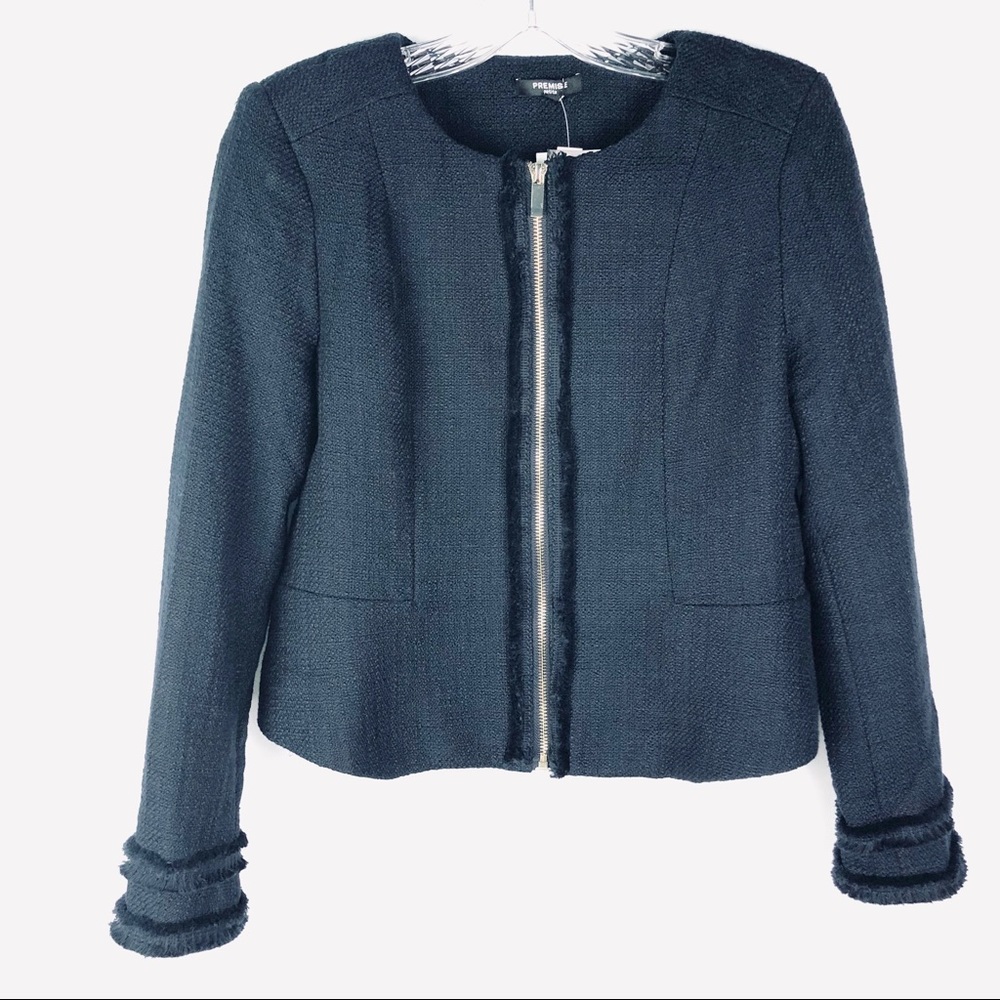 Premise | Tweed-fringe Jacket